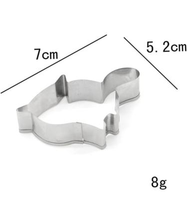 Ciieeo 15 Pcs Cookie Molds Cake Mold Cookie Cutters Baking Mold Fondant Molds Stainless Steel Mold Baking Tools The Cat mediumx3pcs Silverx3pcs - Buy Online on GoSupps.com