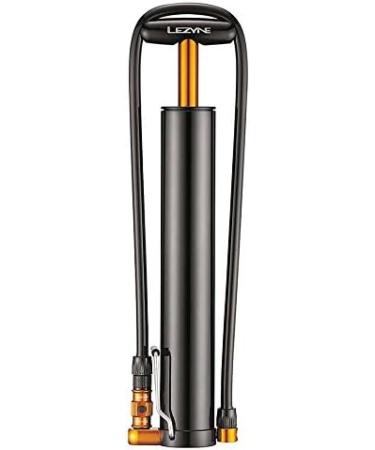 Lezyne Micro Floor Drive XL Portable Floor Pump - High Volume, 35psi, Presta & Schrader Valve, Black - Buy Online on GoSupps.com