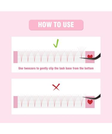 VNE Mixed Colorful Lash Extensions - Premade Volume & Mega Volume Fans | 6D C Curl | Pink Red Yellow Green Orange Purple Blue Brown - Shop Internationally - Buy Online on GoSupps.com