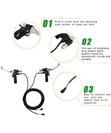 E-Bike Brake Levers - Waterproof Aluminium Alloy Handle Grips for Electric Bikes - Buy Online on GoSupps.com