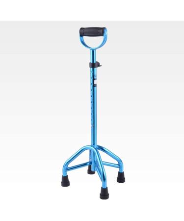 Telescopic Non Slip Crutches Four-Legged Walking Stick Telescopic Walking Stick Retractable Portable Aluminum Alloy Walking Stick Stroke Hemiplegia Walking aid for The Elderly for Arthritis Elderly