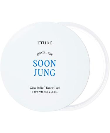ETUDE HOUSE SoonJung CICA Toner Pad 70pcs (130ml) - Korean Sensitive Skin Relief | Soothing & Hydrating Care for All Skin Types - Buy Online on GoSupps.com