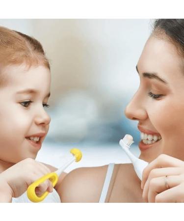 Shop Sensory Joy Toothbrush - 3-Sided V-Shaped Soft Bristles for Gentle Cleaning - 2 Pack - Buy Online on GoSupps.com