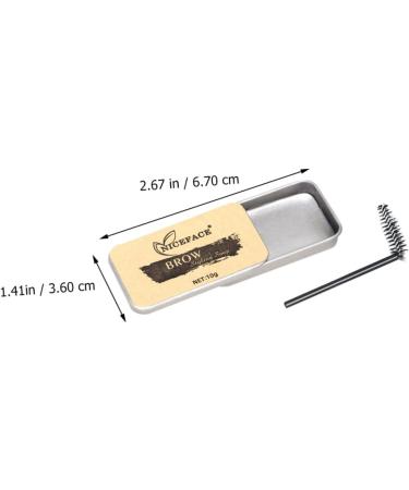 FOMIYES 2 Sets Eyebrow Soap Cosmetic Supplies Brow Styling Cream Miss Eyebrow Cream Eyebrow Trimming - Buy Online on GoSupps.com