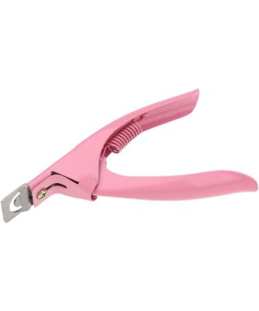 Pink Nail Art Clipper Professional False Tip Cutting Manicure ToolsDurable and Fashion - Buy Online on GoSupps.com