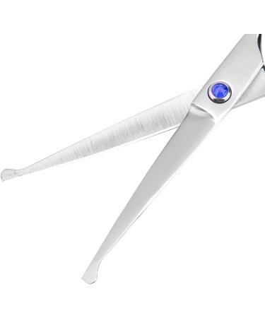 LINKANRUO Baber Shear Stainless Steel Durable Learner Hair Cutting Ergonomics Lightweight Sharp for Salon Barbers Children Adults Scissors (Color : Blue Screw) - Buy Online on GoSupps.com