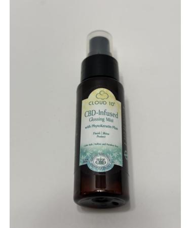 CLOUD 10 CBD-Infused Glossing Mist with PhytoKeratin Plus Finishing Shine & Protection Color Safe Sulfate & Paraben Free - Buy Online on GoSupps.com