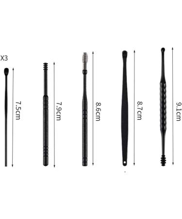 Reusable Dual-End Spiral Earpick - Ear Wax Removal Tool and Cleaner - Attractive and Fashionable Design - Buy Online on GoSupps.com