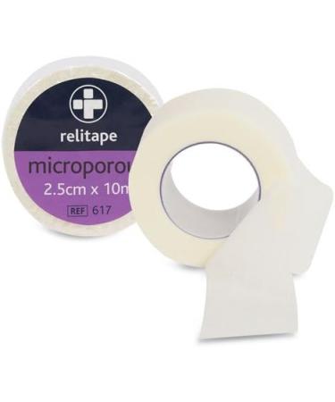 Reliance Medical 1000 x 2.5 cm Microporous Tape - Hypoallergenic Adhesive Tape - Buy Online on GoSupps.com