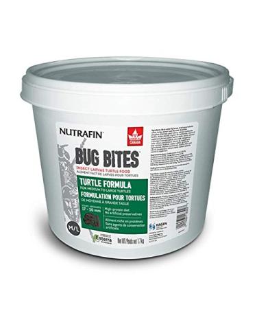 Nutrafin Bug Bites Turtle Formula Medium to Large Turtles 17-20 mm - 1.7 kg (3.7 lbs)