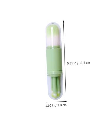 FRCOLOR 5 Set Telescopic Makeup Brushes - Blush Loose Powder Eye & Face Brushes | Miss Multifunctional Double Brush for Flawless Makeup Application - Buy Online on GoSupps.com