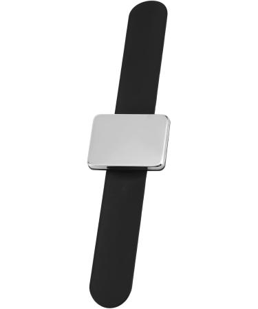 HUSHUI Magnetic Wrist Band for Hairdressers Hair Grip Holder Hairpin Collector Hair Clip Storage Accessory (Black) - Buy Online on GoSupps.com
