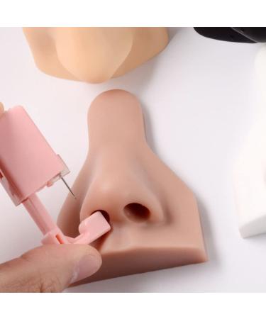 Silicone Prosthetic Nose for Piercing Practice - Flexible Simulation Training Body Part - Buy Online on GoSupps.com