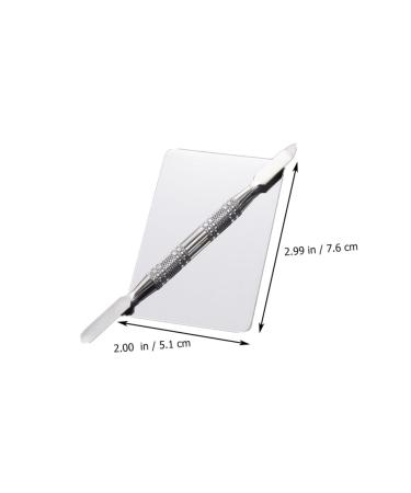 6 Sets Ring Palette Nail Polish Holder - Stainless Steel Makeup Kit for Manicure | 2pcs 7.6x5.1cm - Buy Online on GoSupps.com