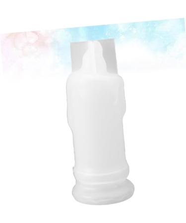 SHINEOFI 1pc Epoxy Silicone Molds Candle Mold Creative Crystal Mold Diy Crystal Drop Mold Candlestick White 5.3X12.5CM - Buy Online on GoSupps.com