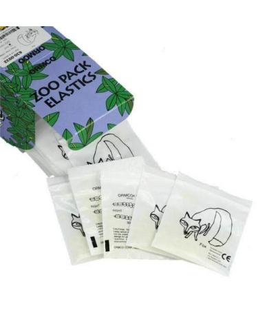 Dental Orthodontic Elastic Rubber Bands 5.0 OZ - 5000pcs/Box (1/8) - Assorted Sizes - High Quality Ortho Bands - Buy Online on GoSupps.com