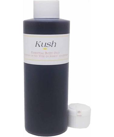 Kush Scented Body Oil Fragrance Flip Cap - Dark Brown - 4 oz. - ID#23005 4 Fl Oz (Pack of 1)