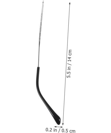 Universal Brass Frame Glasses Replacement Arms - Ohphcall Reading Glasses Repair Silver 14.00x0.50.40cm - Buy Online on GoSupps.com