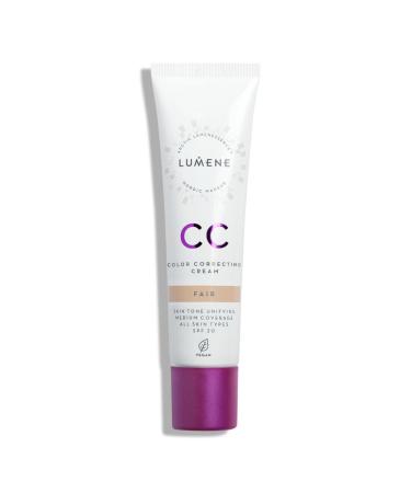 NEW Lumene CC Cream 6 in 1 Medium Coverage for all Skin Types SPF 20 Fair