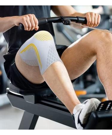 Bracoo Knee Brace with Side Stabilizers - Compression Sleeve for Arthritis Pain Relief & Injury Recovery - Lightweight & Breathable - Men/Women (Black, M) - Buy Online on GoSupps.com