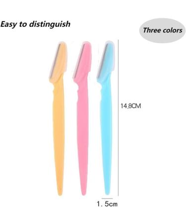 9 Pieces Eyebrow Razor & Facial Hair Remover | Premium Eyebrow Trimmer for Women & Men - International Shipping - Buy Online on GoSupps.com