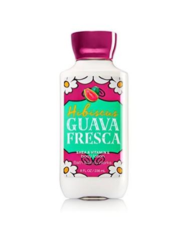 Bath & Body Works Shea & Vitamin E Lotion Hibiscus Guava Fresca