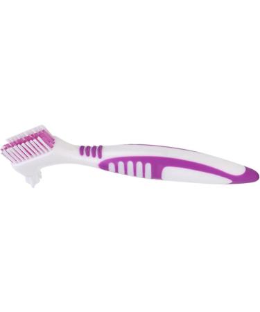 Set of 2 Double-Sided Denture Cleaning Brushes | Effective Dental Care for Plaque Removal - International Shipping Available - Buy Online on GoSupps.com