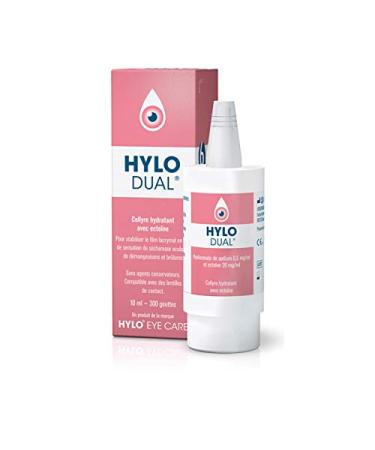 HYLO DUAL Hydrating Eye Drops with Ectoin 10ml
