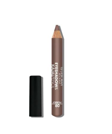 DEBORAH Eyeshadow And Kajal 09 Pearly Gold Eye Pencil Cosmetic For The Face