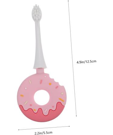 Buy SOLUSTRE Pink Toothbrush Brush Head - Travel Size Silica Gel (1 Piece) for Ultimate Oral Care - Buy Online on GoSupps.com