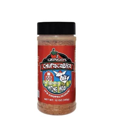 2 Gringos Meat Rub & Seasoning 12oz Bottle Select Flavor (Wing Wub)