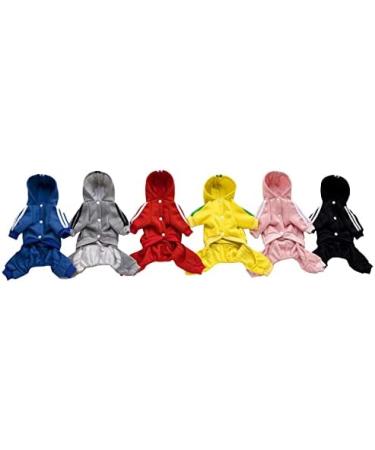 Buy Stylish Dogs Hoodies - 4 Legs Overall Cotton Sweatshirts for All Dog Sizes | Red Dog Clothing & Training Suit - Buy Online on GoSupps.com