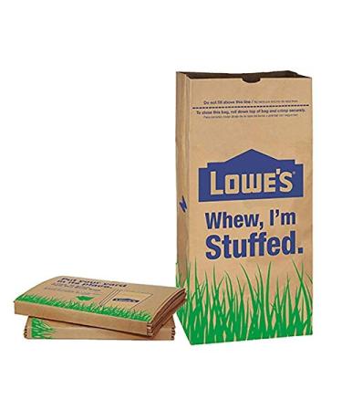 Lowes LF Lowes 30 Gallon Paper Lawn Leaf Trash Bags (10 Bags), Lava Heavy Duty Gardening Hand Soap for Yard Garden Clean Up and Cleaning Hands After Yard Work, N/A 12 Piece Set Brown