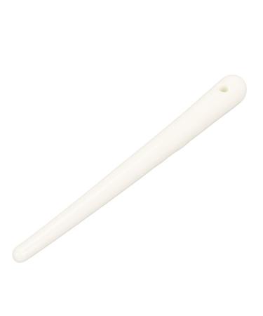 Verdant touch meridians massage tab manual acupressure rod ceramic excavator-meridian hand massage pencil for stress reduction pain reduction white