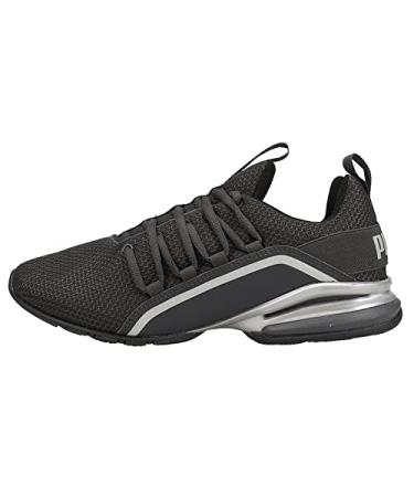 PUMA Men's Axelion Sleek 8.5 Asphalt/Silver