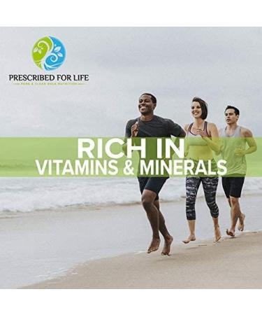 Prescribed For Life Blue Spirulina Powder Pure Vegan Superfood Gluten Free Natural Non GMO Blue Algae Powder (Phycocyanin) Packed with Protein Vitamins & Antioxidants (56g) - Buy Online on GoSupps.com