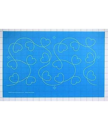 I Love It Full Line Stencil - Nylon Mesh Continuous Line Template for Quilting (60036) - Buy Online on GoSupps.com
