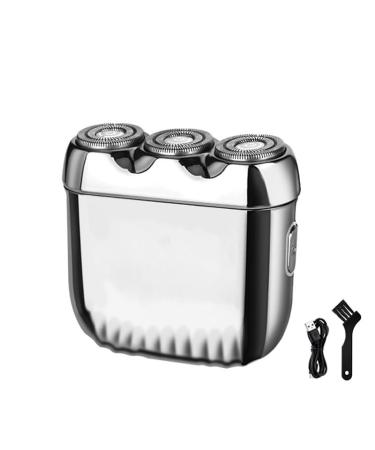 Electric Razors for Men Mini Electric Shaver for Men Portable Rechargeable Beard Razor IPX7 Waterproof Cordless Trimmer Knive Face Beard Razor
