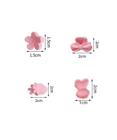 SUKPSY 40 Pcs Baby Girls Hair Claw Clips - Cute Princess Hair Accessories for Girls - Candy Color Hair Pins - Flower Hair Clips for Kids and Teens - Buy Online on GoSupps.com