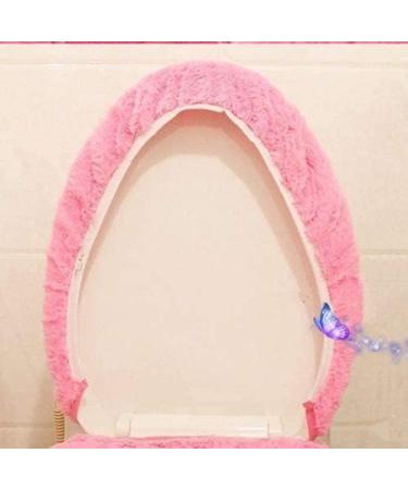 Eriks Hello Kitty Pink Bathroom Set - Toilet Cover, WC Seat Cover, Bath Mat Holder - Buy Online on GoSupps.com