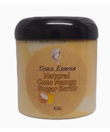 Tina's Essence Natural Coco Mango Sugar Scrub 8 oz.