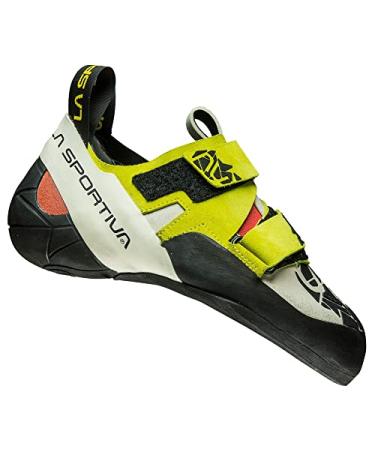 La Sportiva OTAKI Women's Climbing Shoe 3.5 Sulphur/Coral