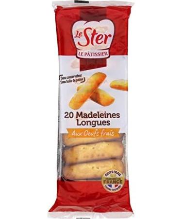 LE STER|Long Natural Madeleines 250G|(Pack of 4)|best deal - Buy Online on GoSupps.com