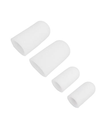 Toe Cushion Hose - Angrek 10 Pairs Silicone Adjustable Toe Caps for Pain Relief & Protection from Ingrown Toenails & Friction - Buy Online on GoSupps.com