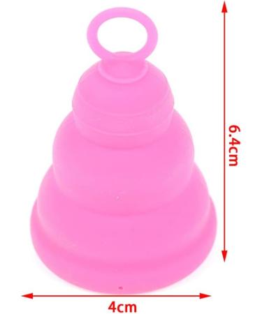HBPH Foldable Silicone Menstrual Cup | Eco-Friendly Period Cup for Women | Ring Feminine Hygiene Product - International Shipping Available - Buy Online on GoSupps.com