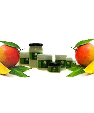 8 Oz Premium Miraculous Mango Butter RAW Cold Preseed 100% Natural Pure Skin Hair Care