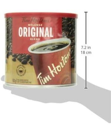 Tim Hortons Original Coffee Fine Grind Coffee Can Medium Roast 930g by Thirsty Jini - Buy Online on GoSupps.com