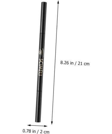 CANIGHT 2 1 Eyebrow Makeup Tools Eyebrow Pencil Black Brow Pencil Black Pencils Double Head Pencil Grey 1 count (Pack of 1) Grey - Buy Online on GoSupps.com
