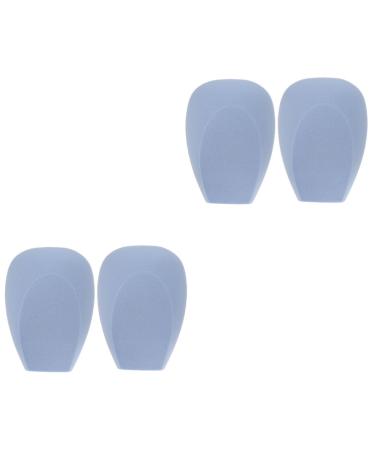 FRCOLOR Makeup Foundation 4 pcs Hydrophilic Polyurethane cosmetic make up sponges for face foundation sponge Makeup Tool Do not eat powder Beauty egg Makeup Sponge sponge mix 1 Count (Pack of 1) Blue Random Colorx2pcs