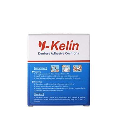 Denture Adhesive Cushion 60 Pcs Pack - Upper & Lower 30 Pads Each - Buy Online on GoSupps.com